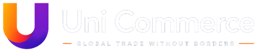 logo uni commerce jasny tekst